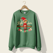 Right Where You Left Me Crewneck in Light Green
