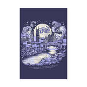 Night One Nashville Eras Tour Skyline Purple Poster