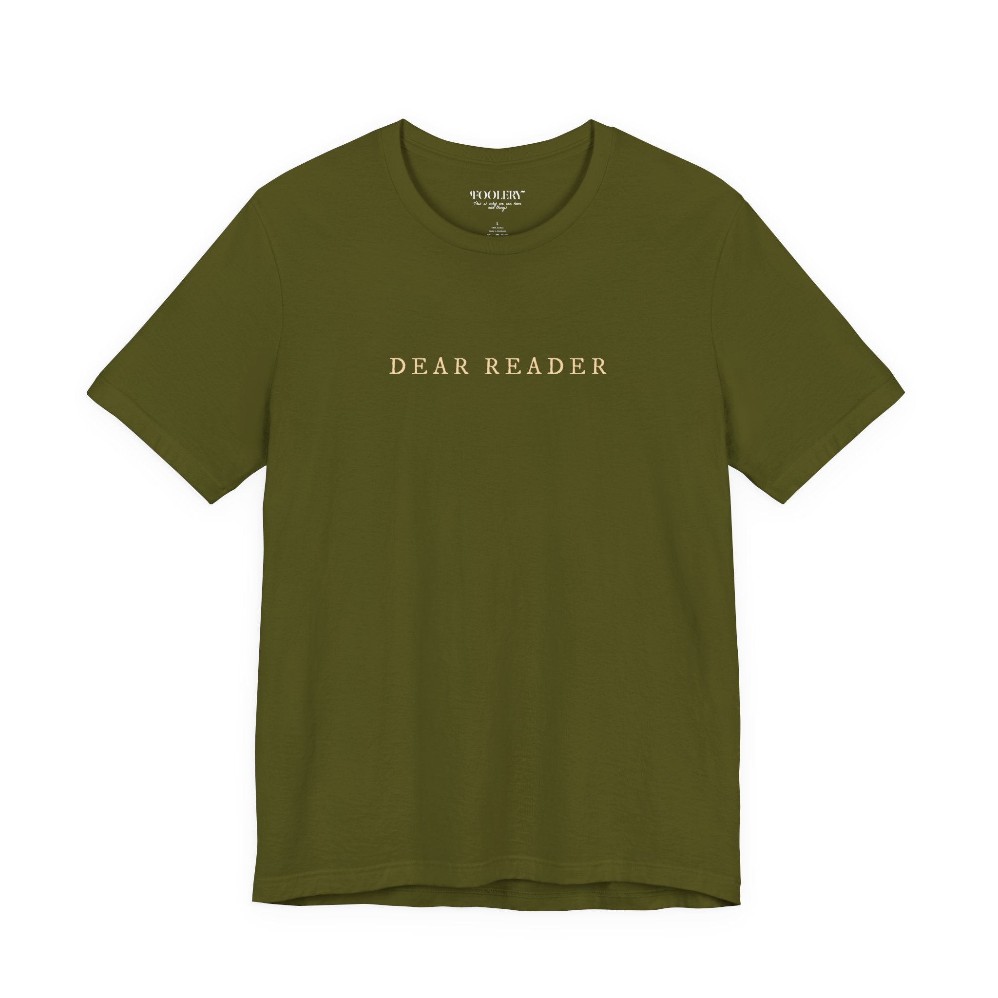 Dear Reader Bella Canvas Soft Tee