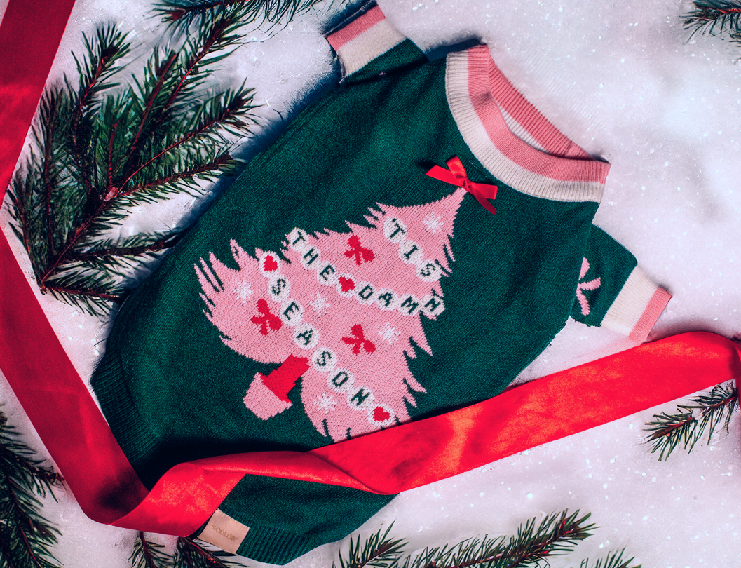 Tis the Season Pet Christmas Sweater
