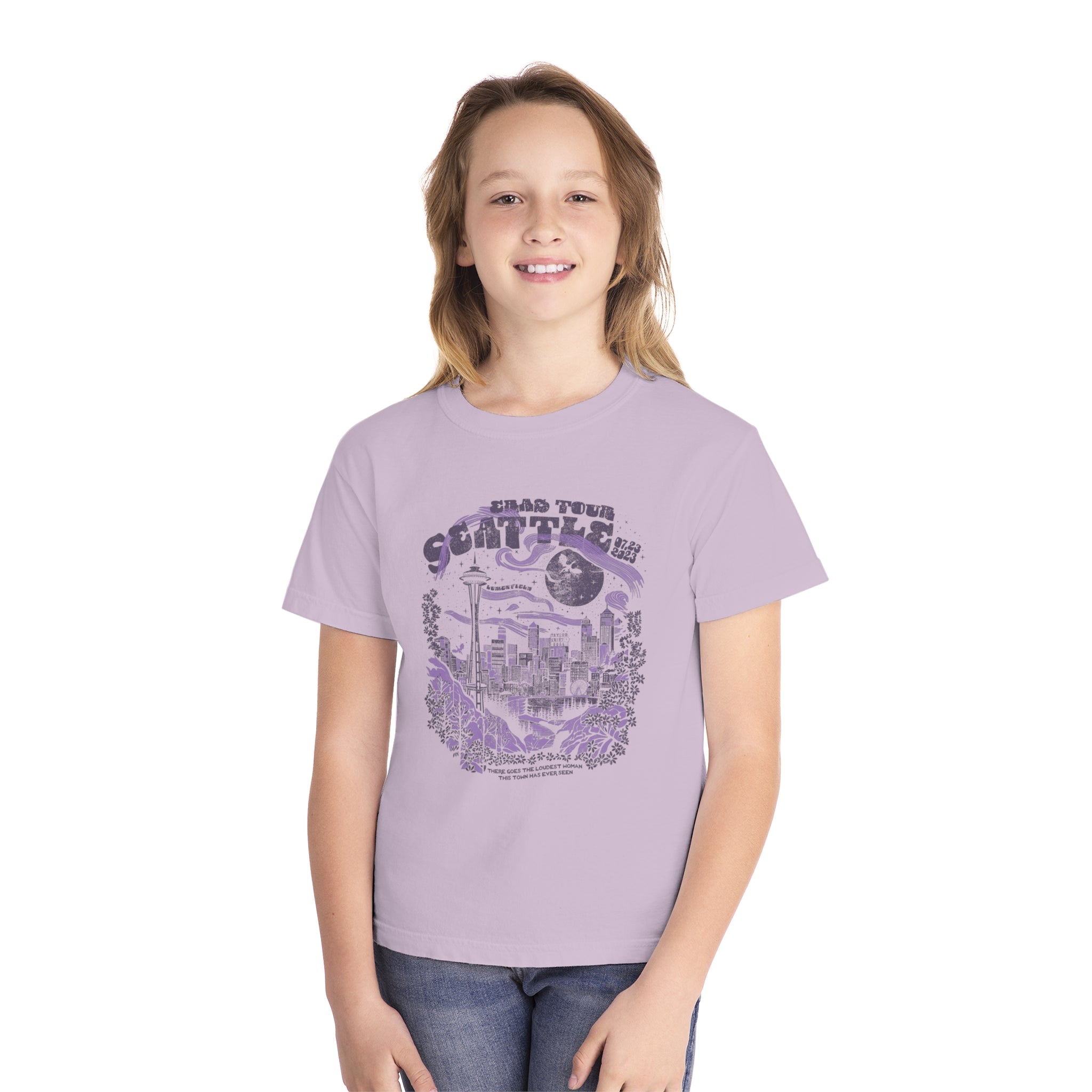 Kid's Seattle Eras Night Two Tee