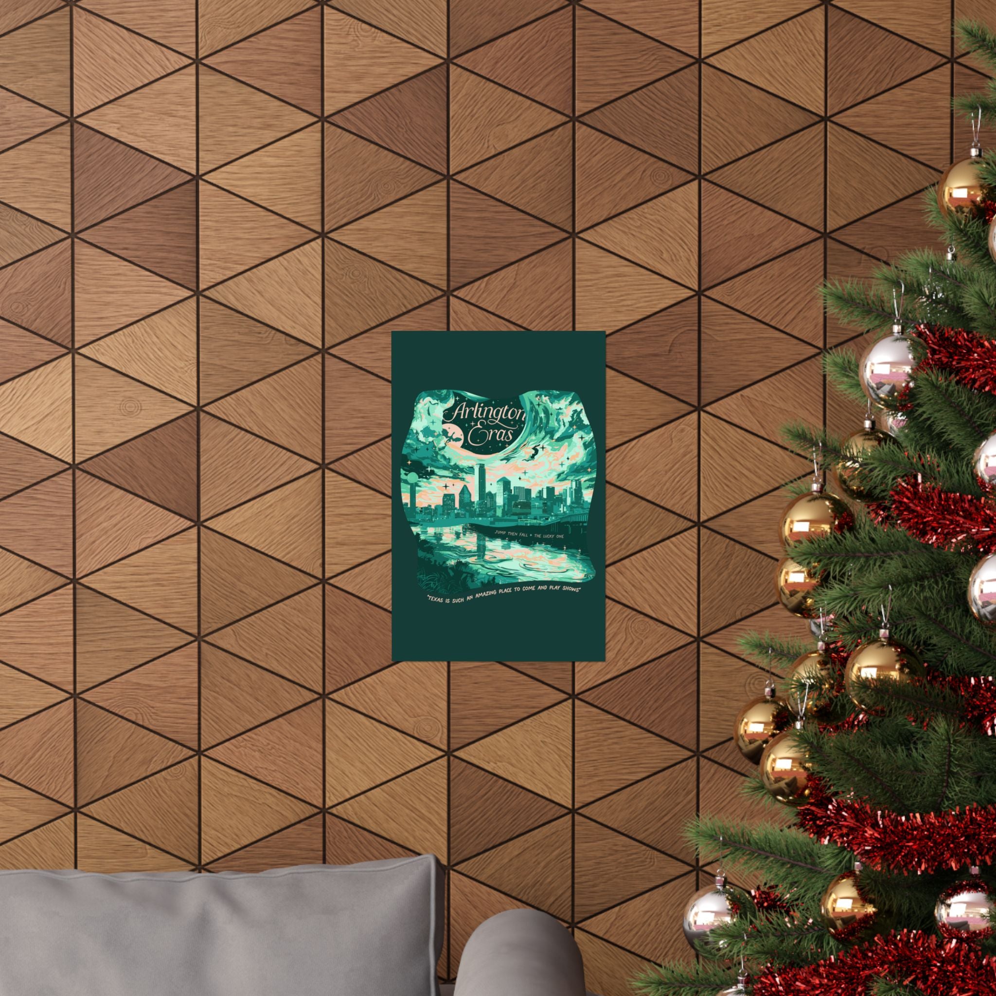 Emerald Night Three Arlington Eras Poster