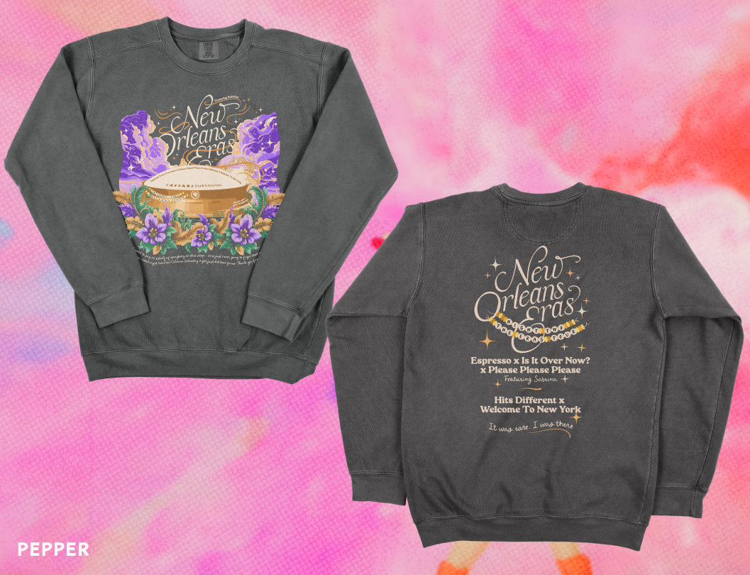 New Orleans Eras Night Three Superdome Crewneck
