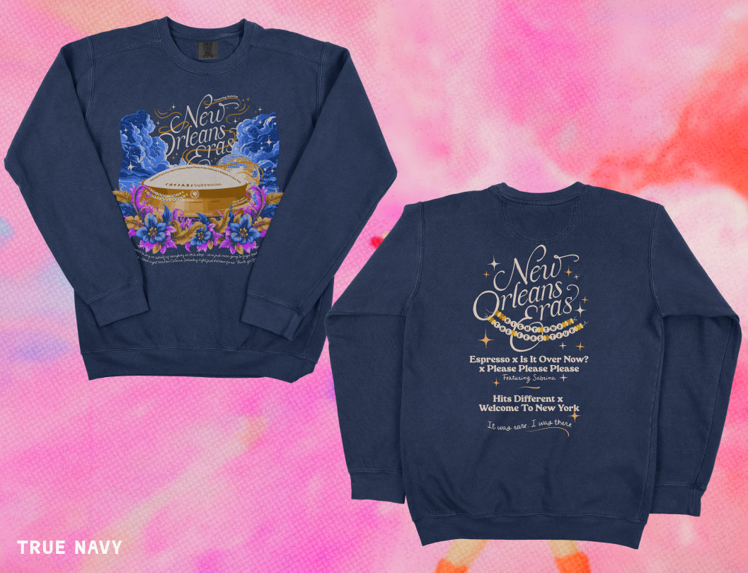 New Orleans Eras Night Three Superdome Crewneck