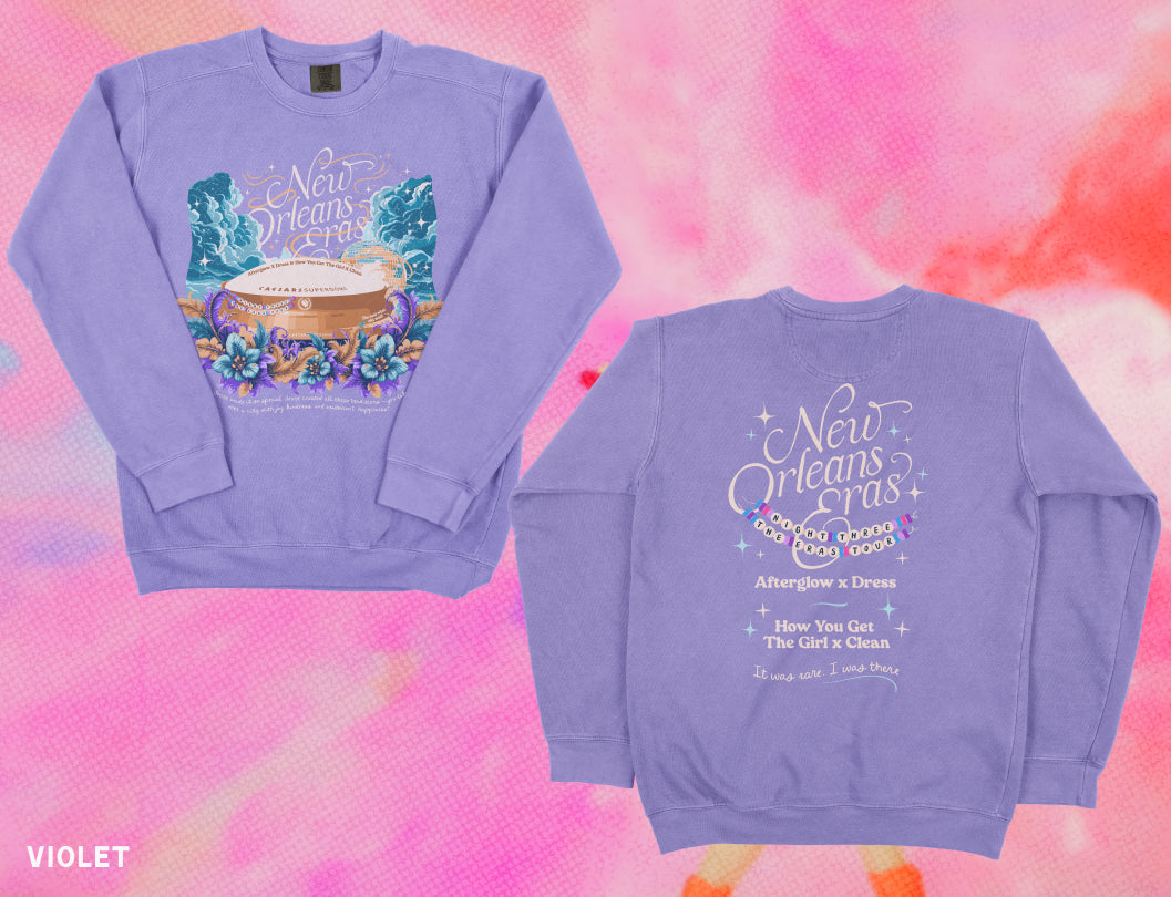 New Orleans Eras Night Three Superdome Crewneck