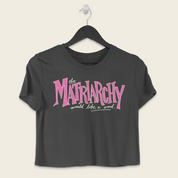 The Matriarchy Would Like a Word Boxy Tee in Pepper