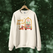 Jingle Bellhop Crewneck in White