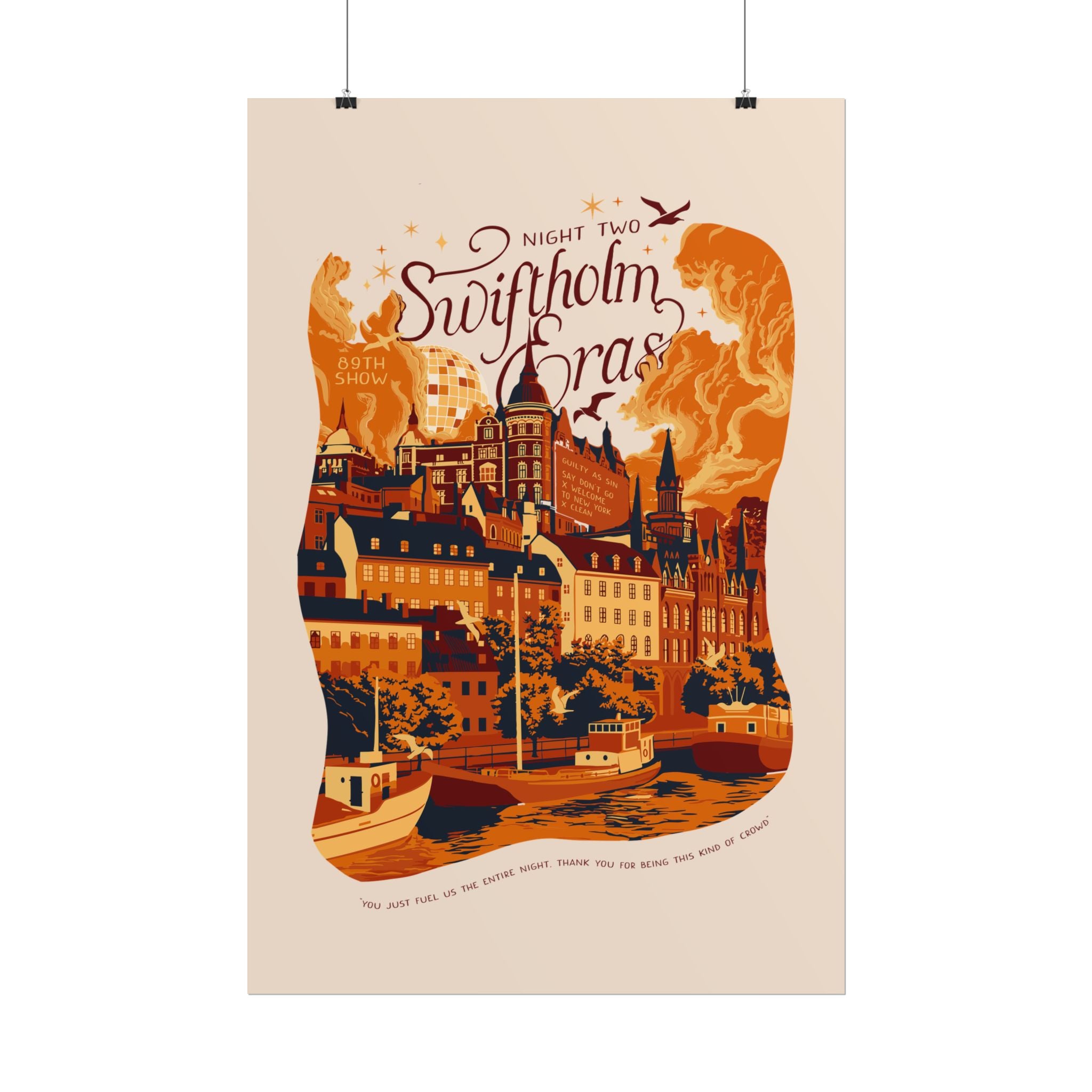 Ivory Night Two Swiftholm Eras Poster
