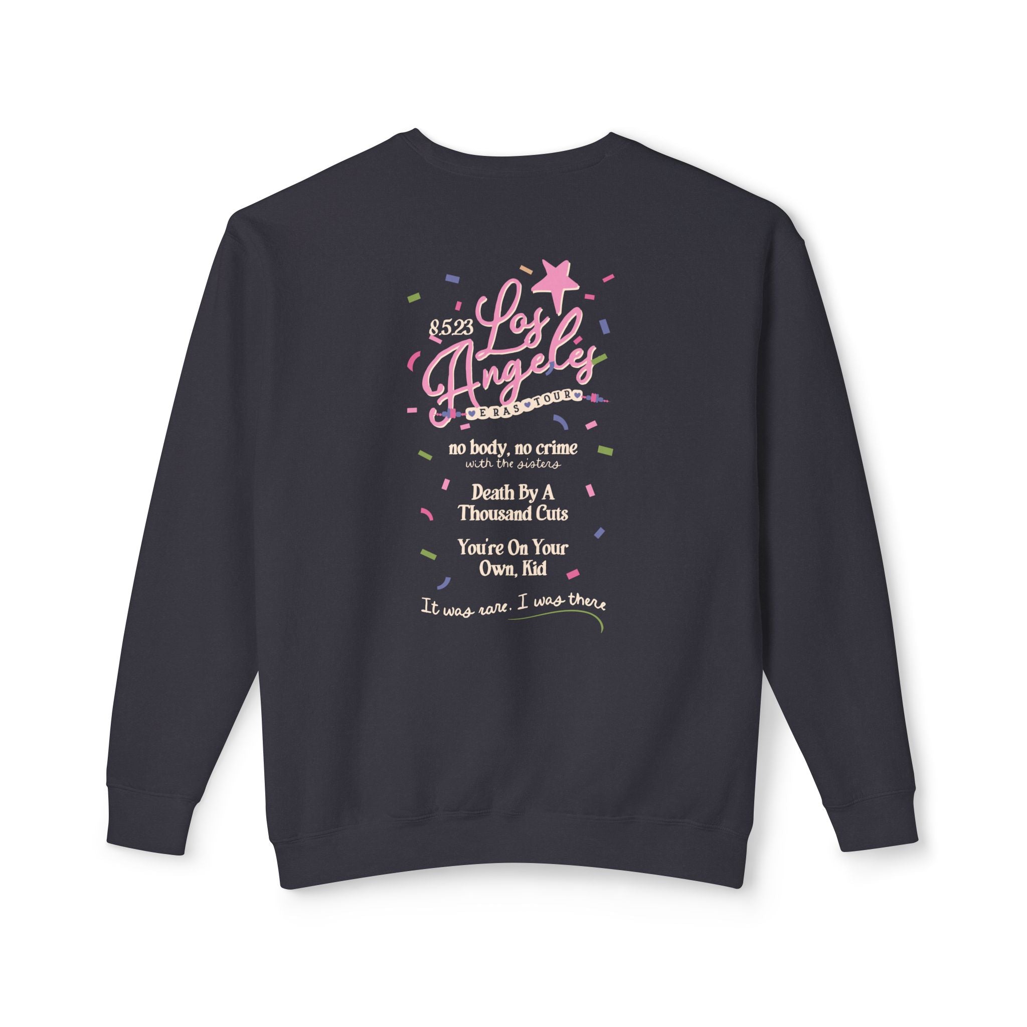 Los Angeles Eras Night Three Taylorwood Lightweight Crewneck