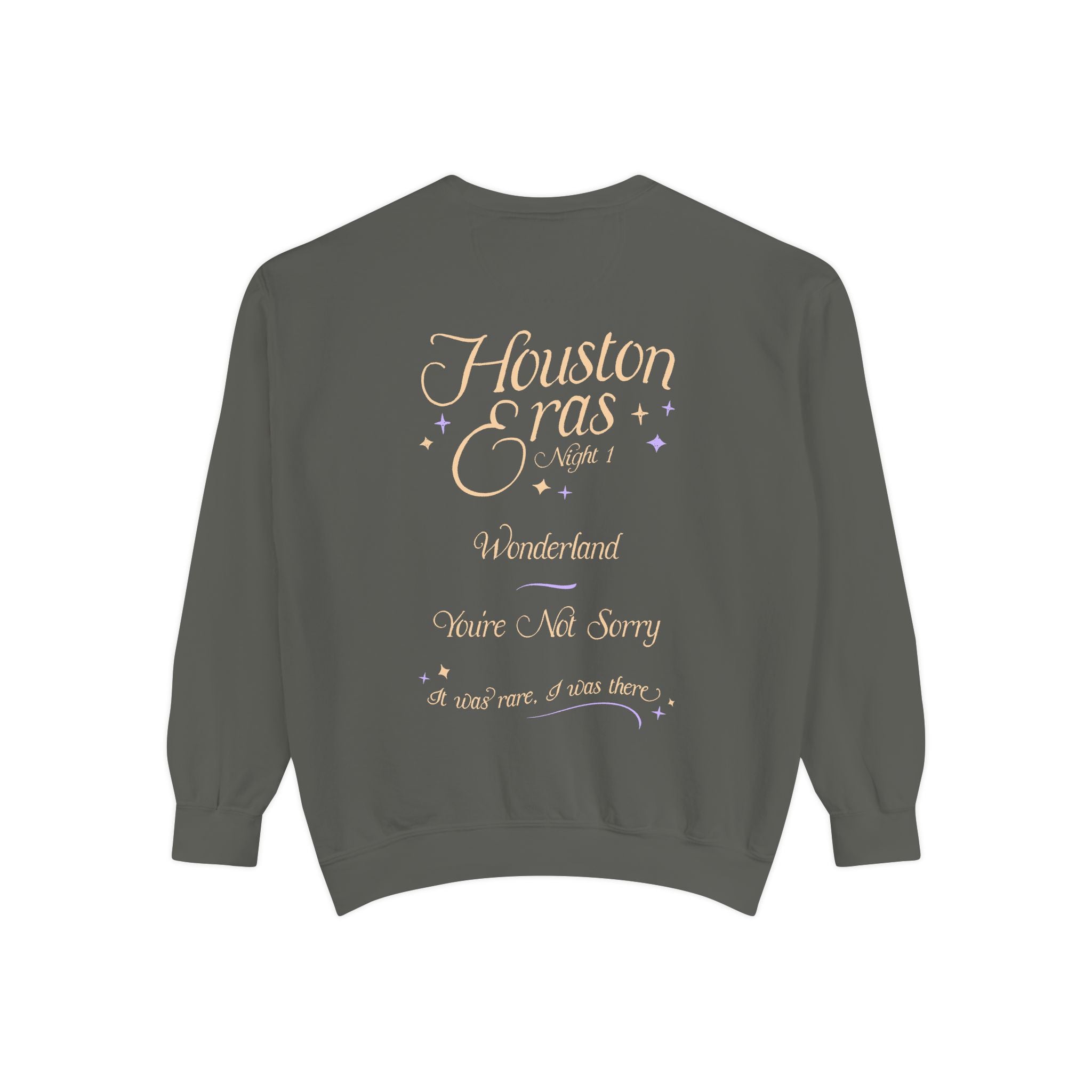 Night One Houston Eras Crewneck