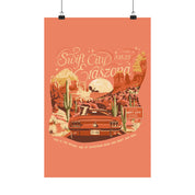Terracotta Night Two Sedona Drive Eraszona Tour Poster