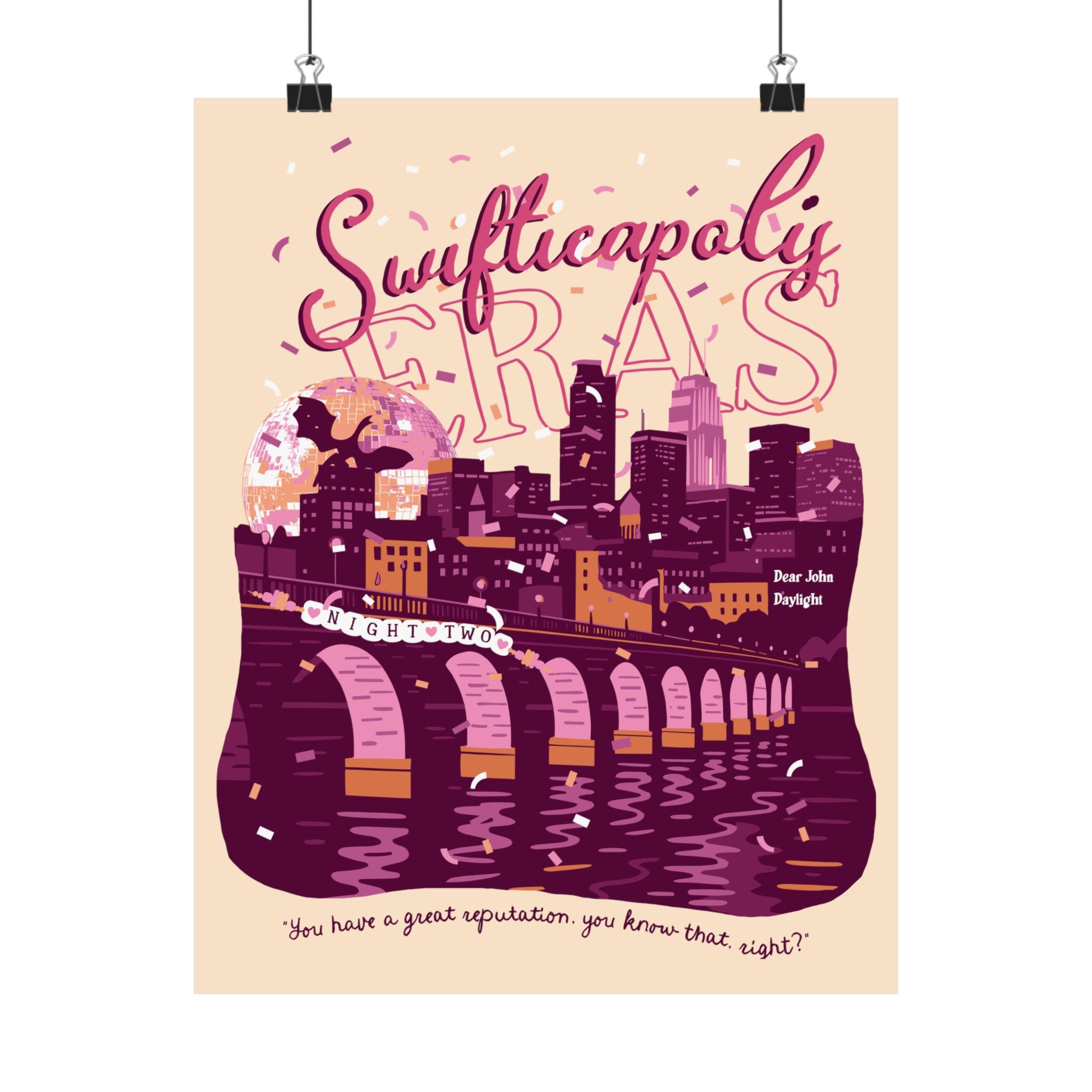Ivory Minneapolis Eras Night Two Poster