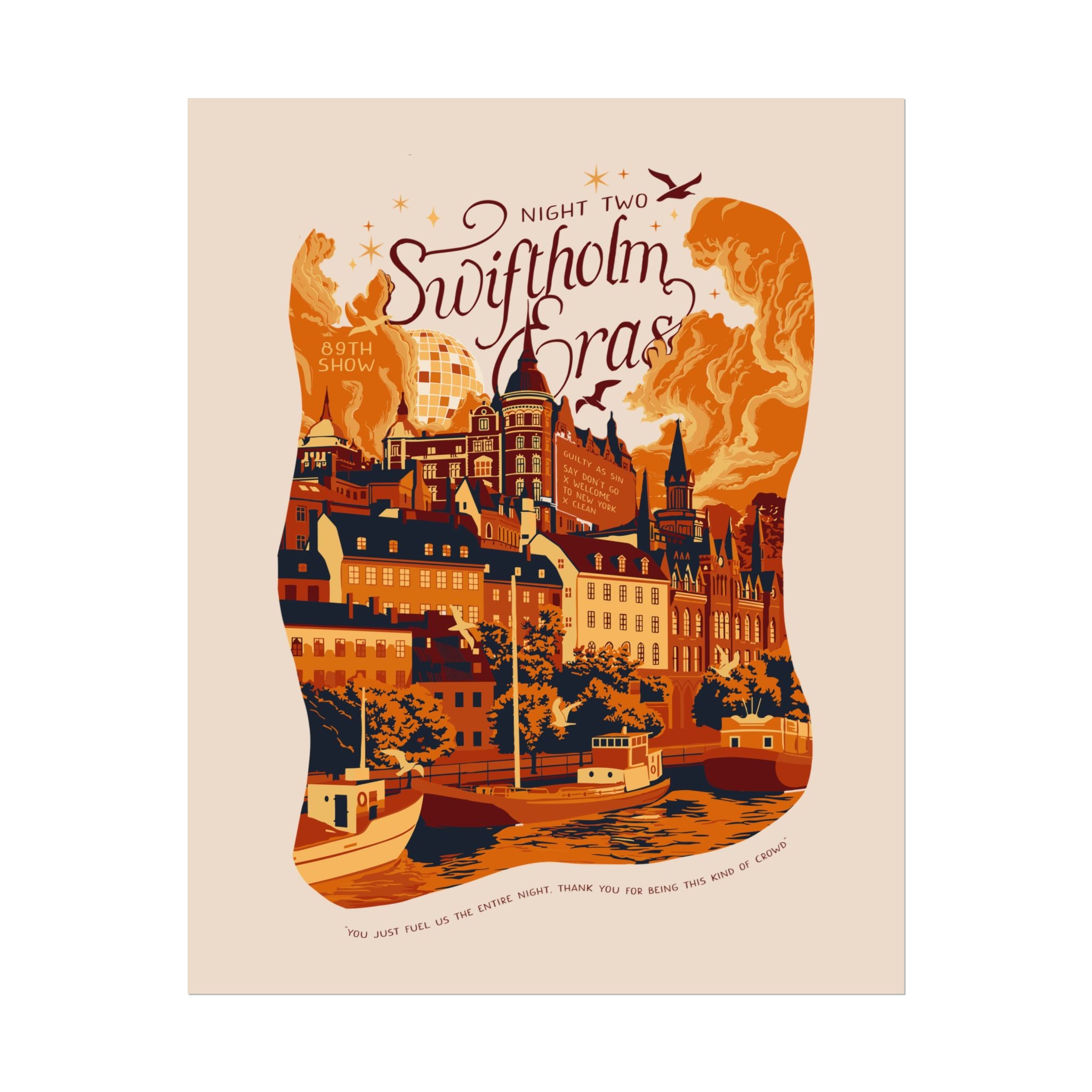 Ivory Night Two Swiftholm Eras Poster