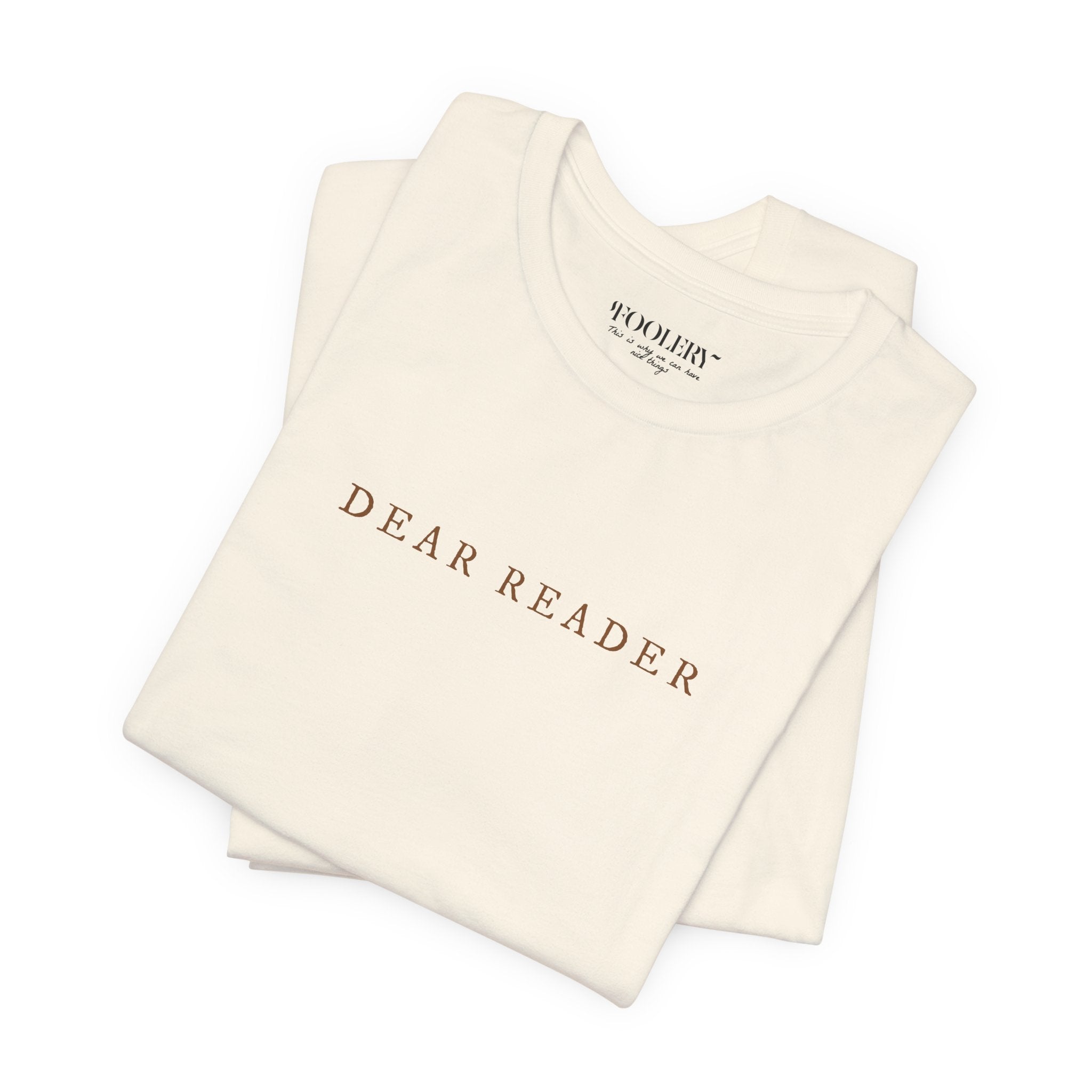 Dear Reader Bella Canvas Soft Tee