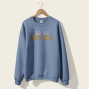 We are Jane Doe Lightweight Crewneck in Blue Jean