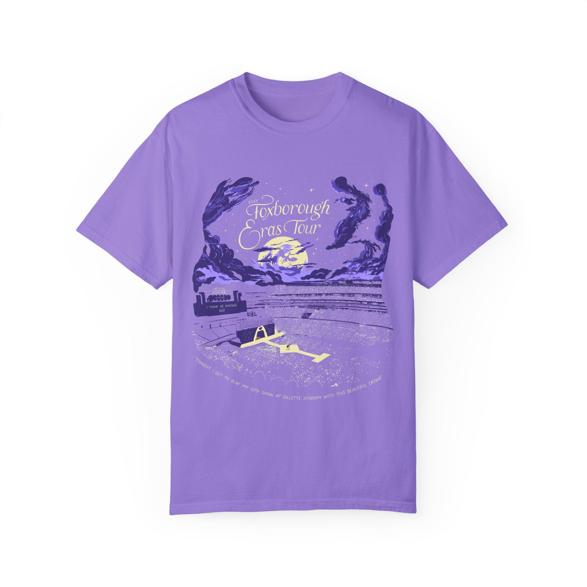Night Three Foxborough Eras Tour Gillette Stadium Shirt