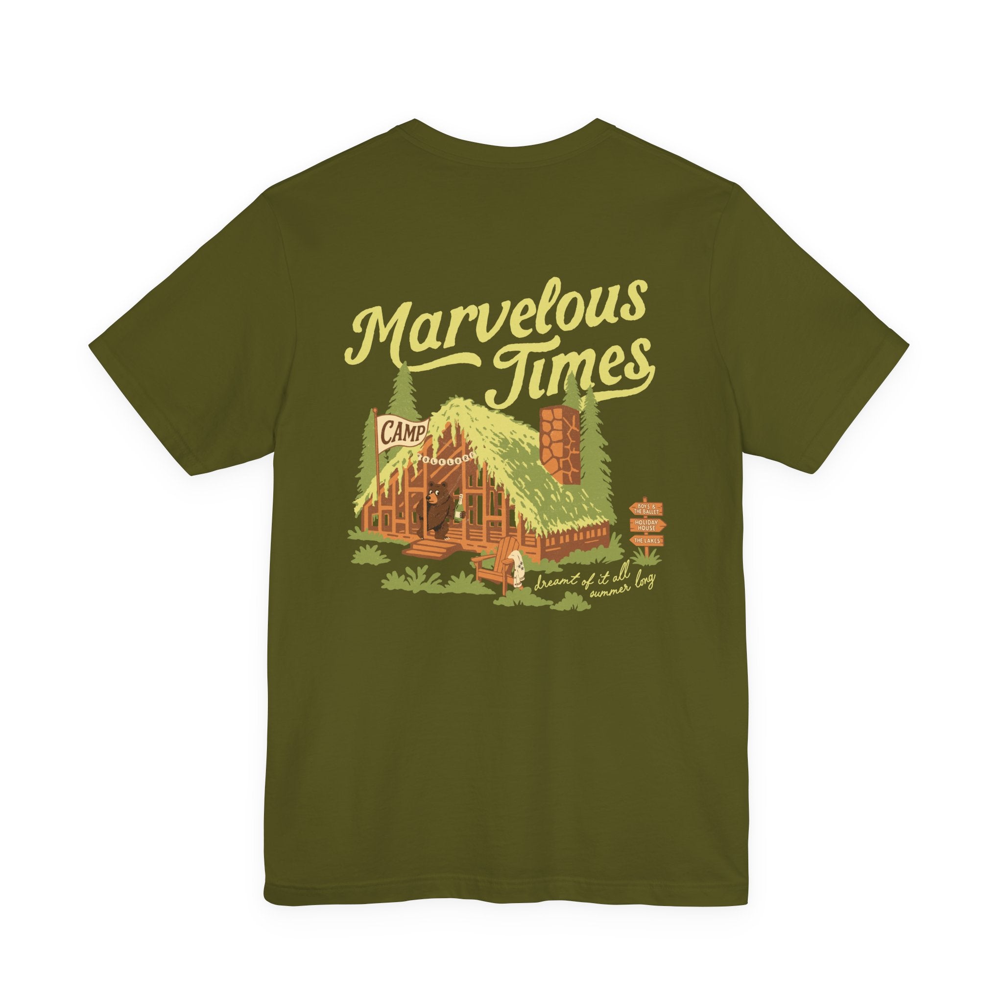 Camp Marvelous Times Bella Canvas Soft Tee