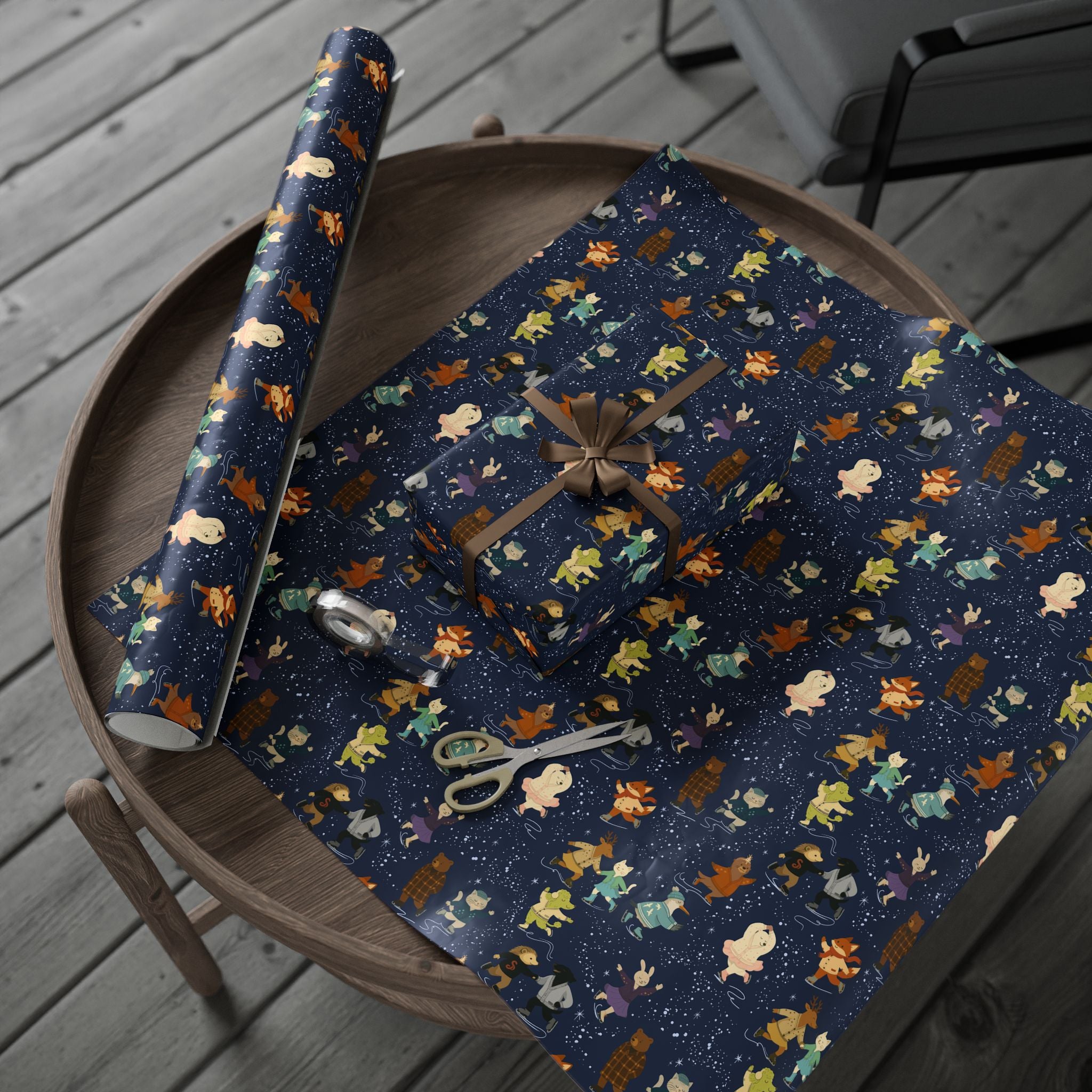 Eras on Ice Wrapping Paper