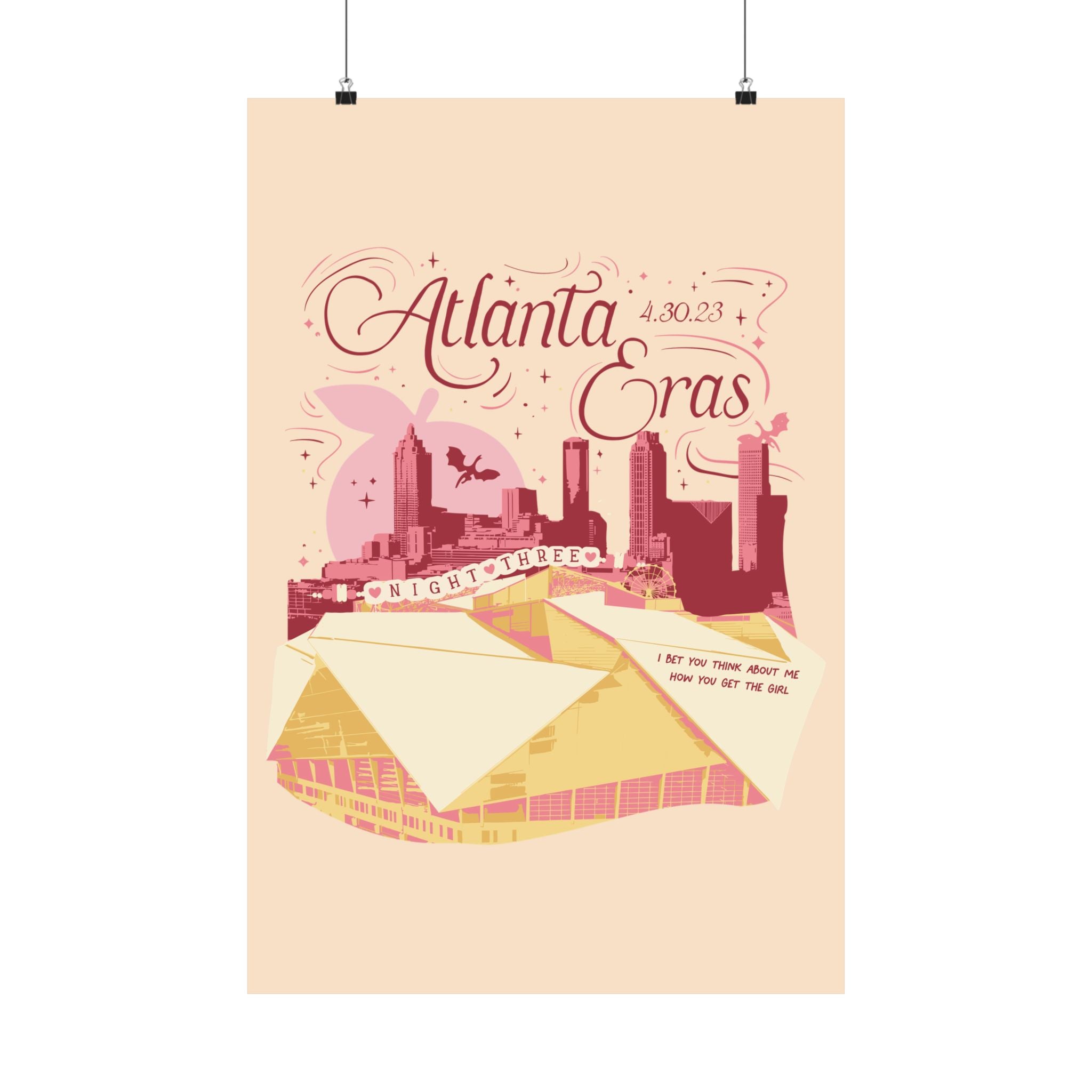 Atlanta Eras Night Three Poster