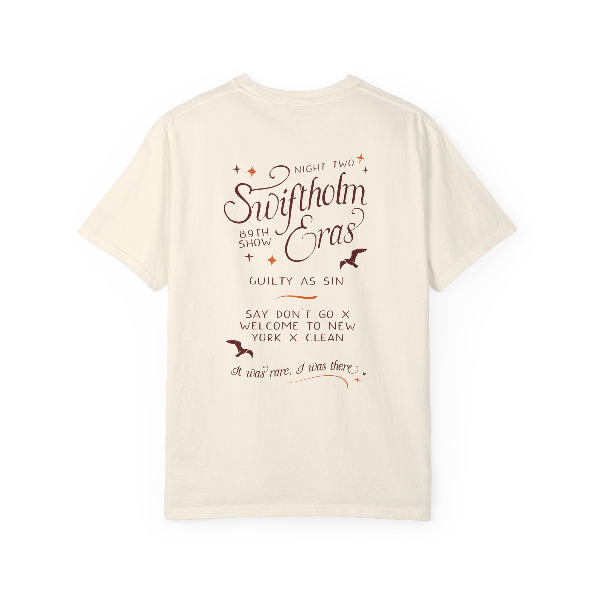 Night Two Swiftholm Eras Tour Tee