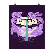 Purple Night Two Buenos Aires Eras Tour Poster