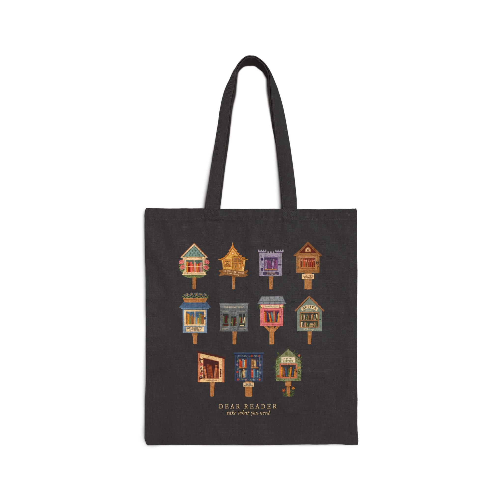 Dear Reader Canvas Tote Bag