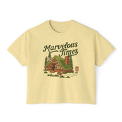 Camp Marvelous Times Crop Top