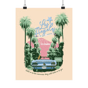 Los Angeles Eras Night Six Taylorwood Poster