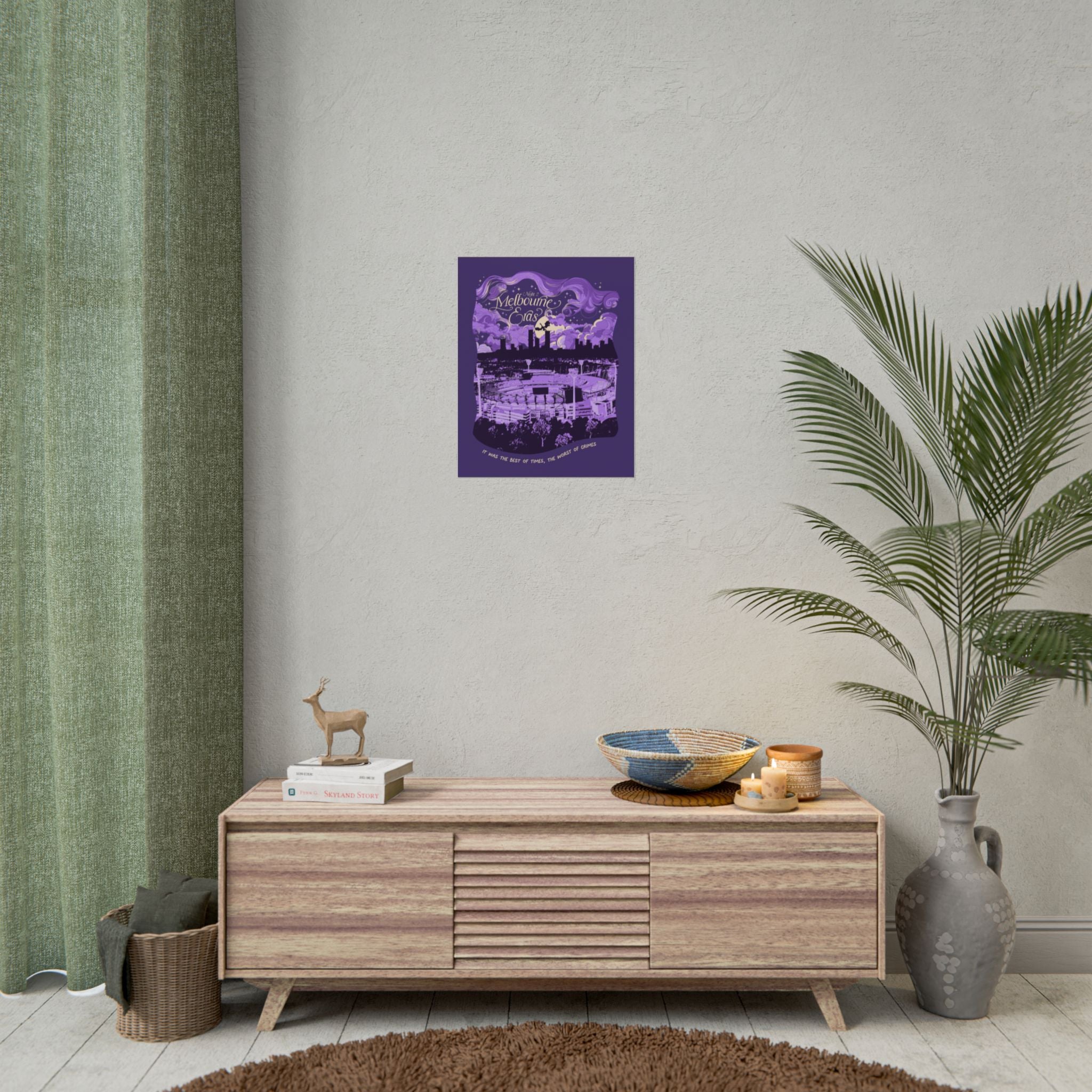 Purple Night Two Melbourne Eras Tour Poster