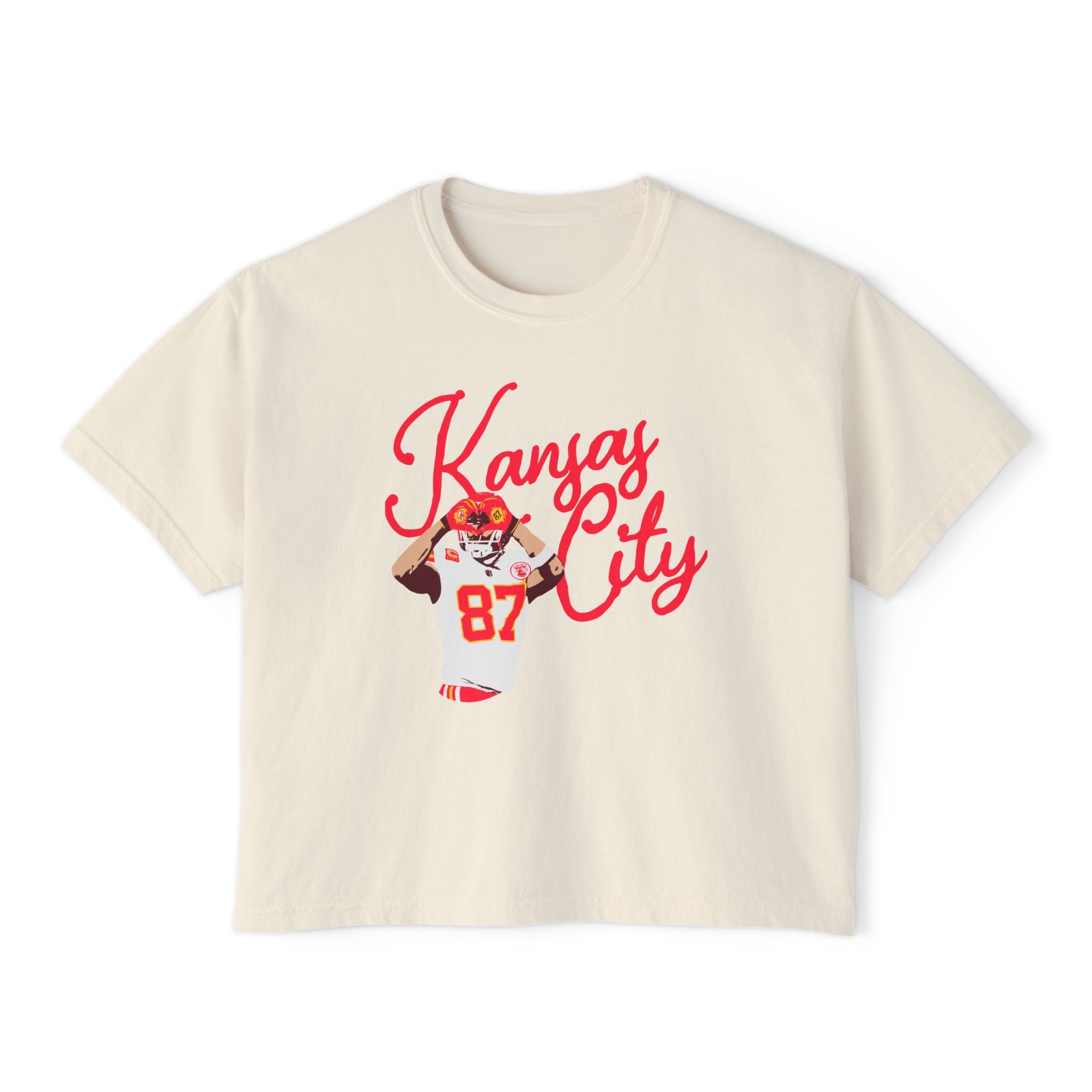Kansas City Heart Hands Crop Top