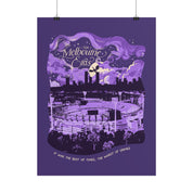 Purple Night Two Melbourne Eras Tour Poster