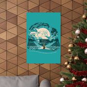 Teal Night One Tampa Eras Tour Poster