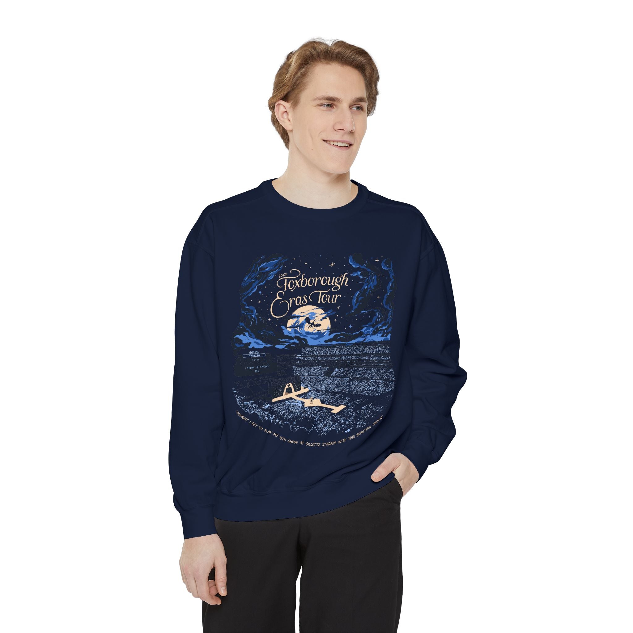 Night Three Foxborough Eras Tour Gillette Stadium Sweatshirt