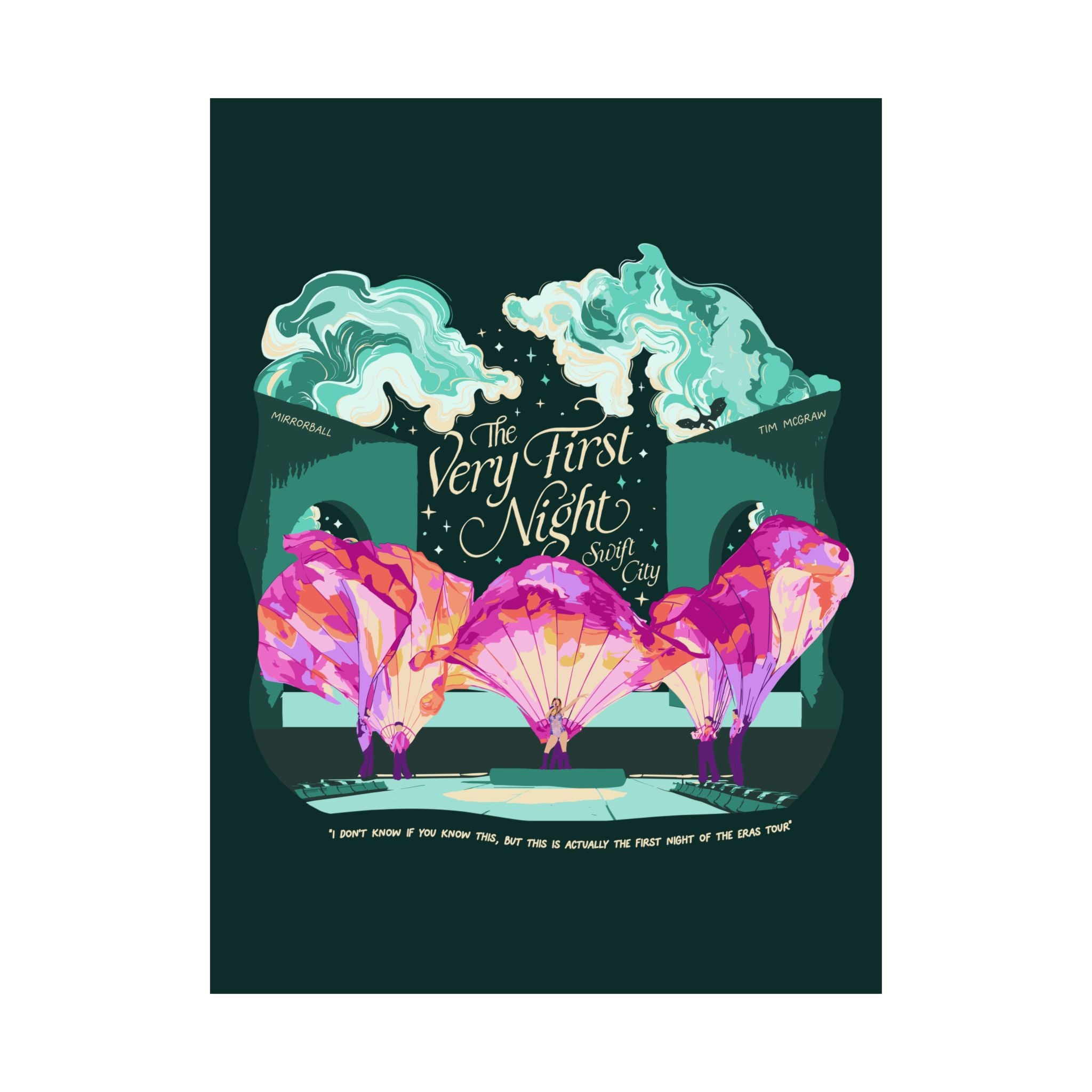 Emerald Night One Glendale Eras Poster