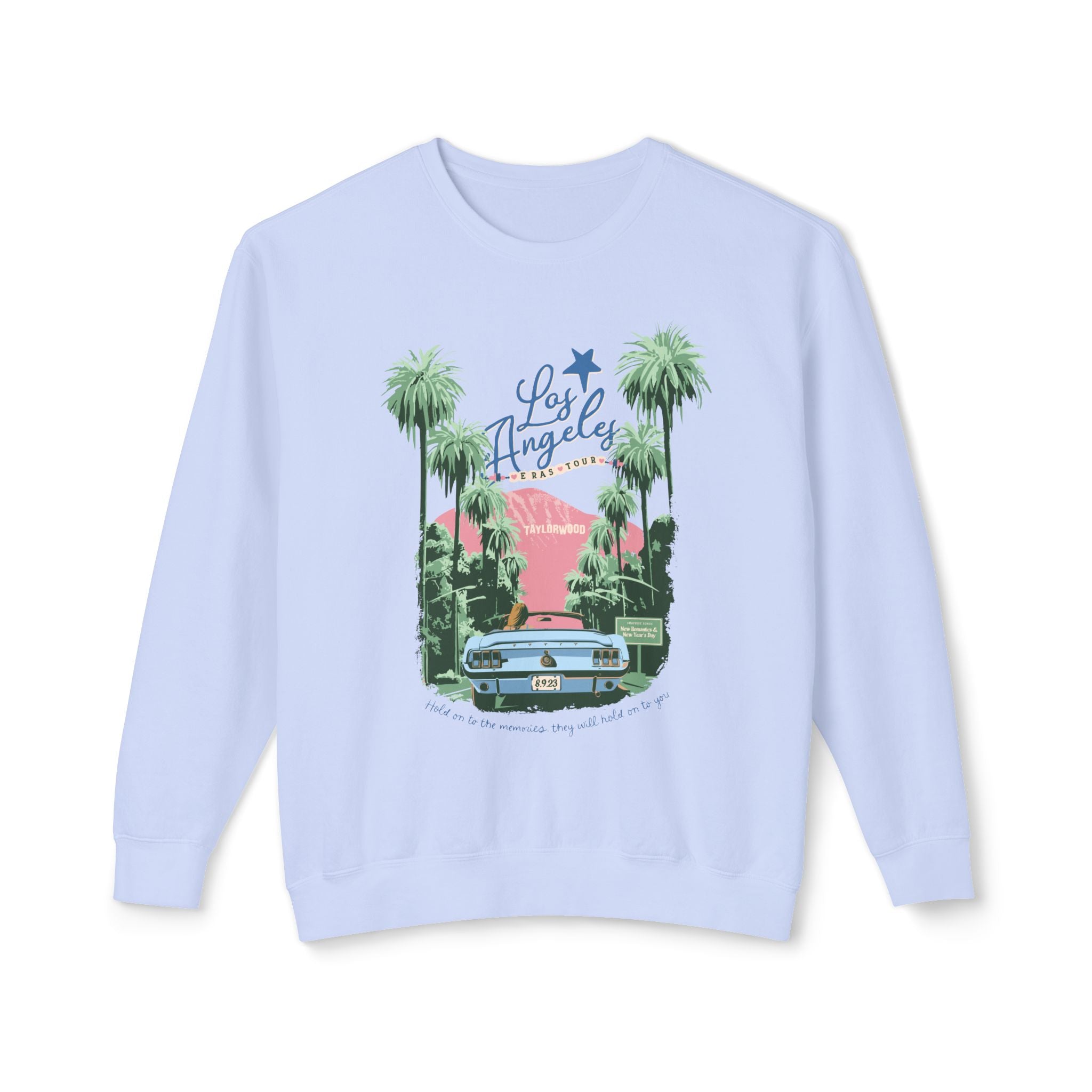 Los Angeles Eras Night Six Taylorwood Lightweight Crewneck