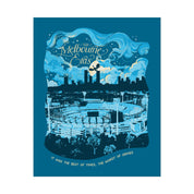 Blue Night Two Melbourne Eras Tour Poster