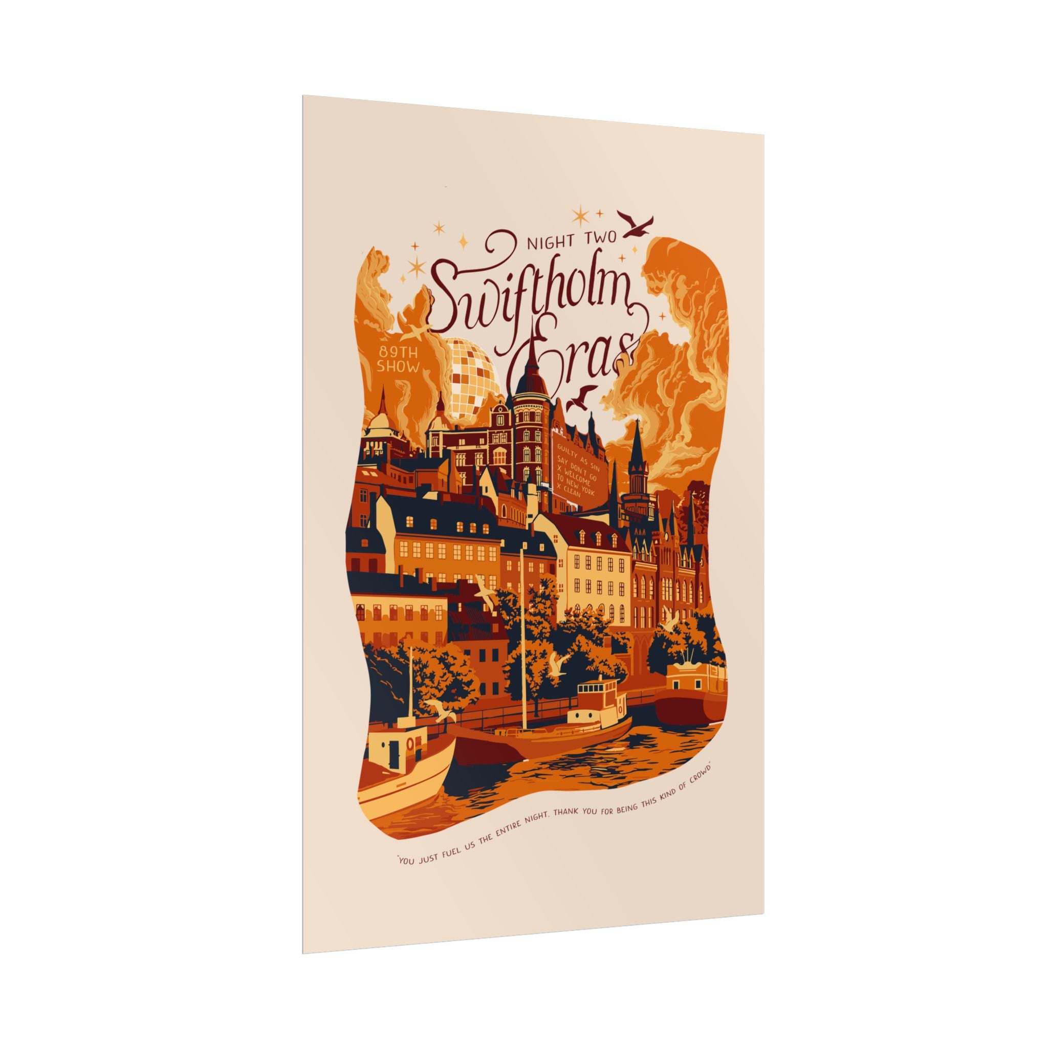 Ivory Night Two Swiftholm Eras Poster