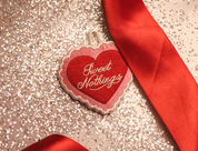 Embroidered Sweet Nothings Ornament