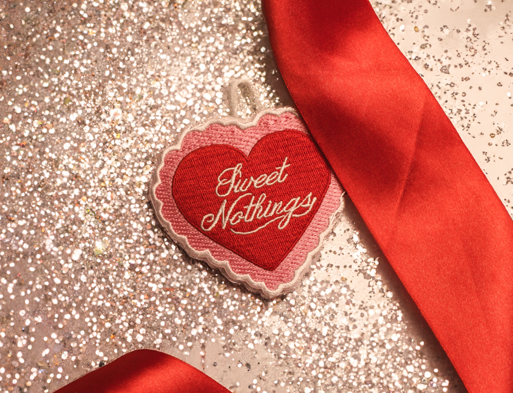 Embroidered Sweet Nothings Ornament