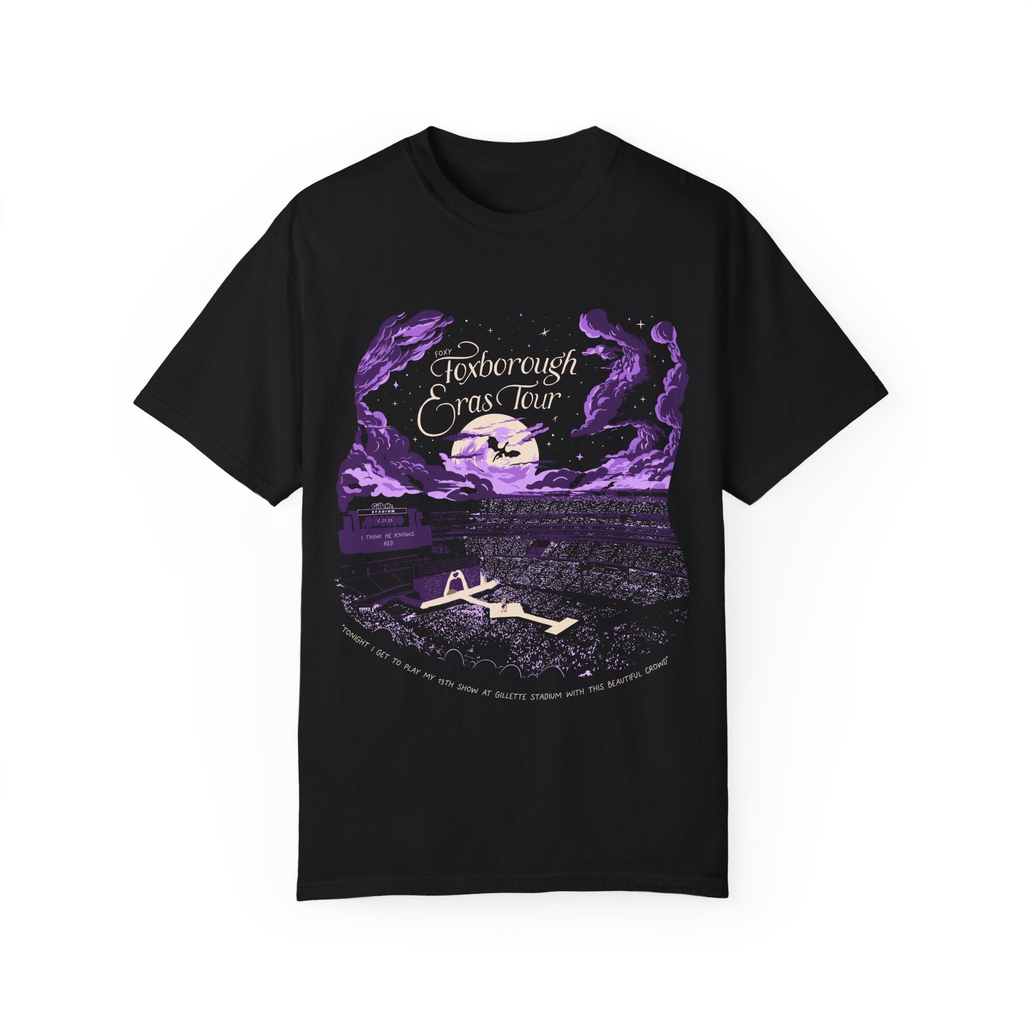 Night Three Foxborough Eras Tour Gillette Stadium Shirt