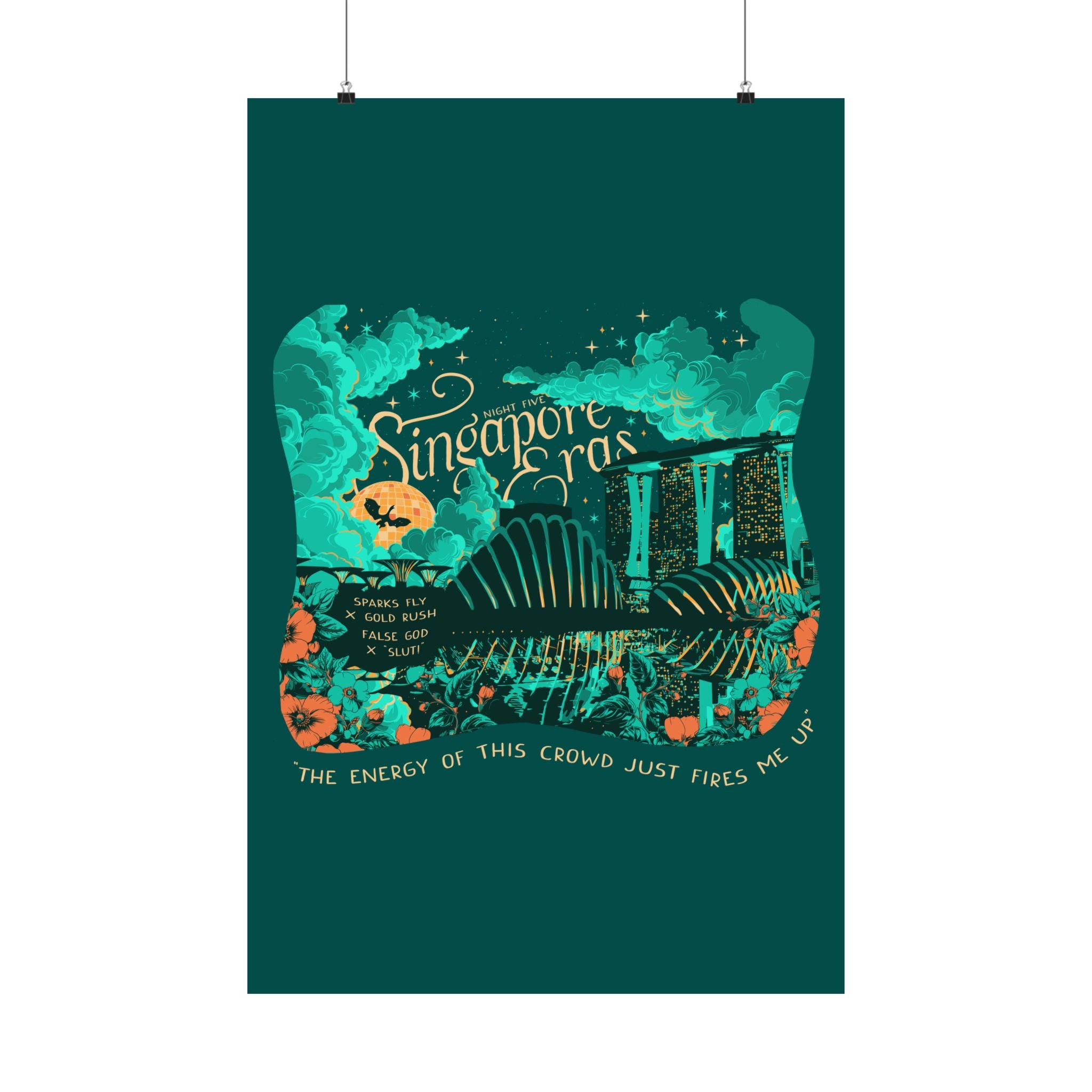 Night Five Singapore Eras Poster