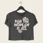 Vote for the Hope of It All Boxy Tee in Pepper