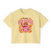 Bear & Poppies Crop Top