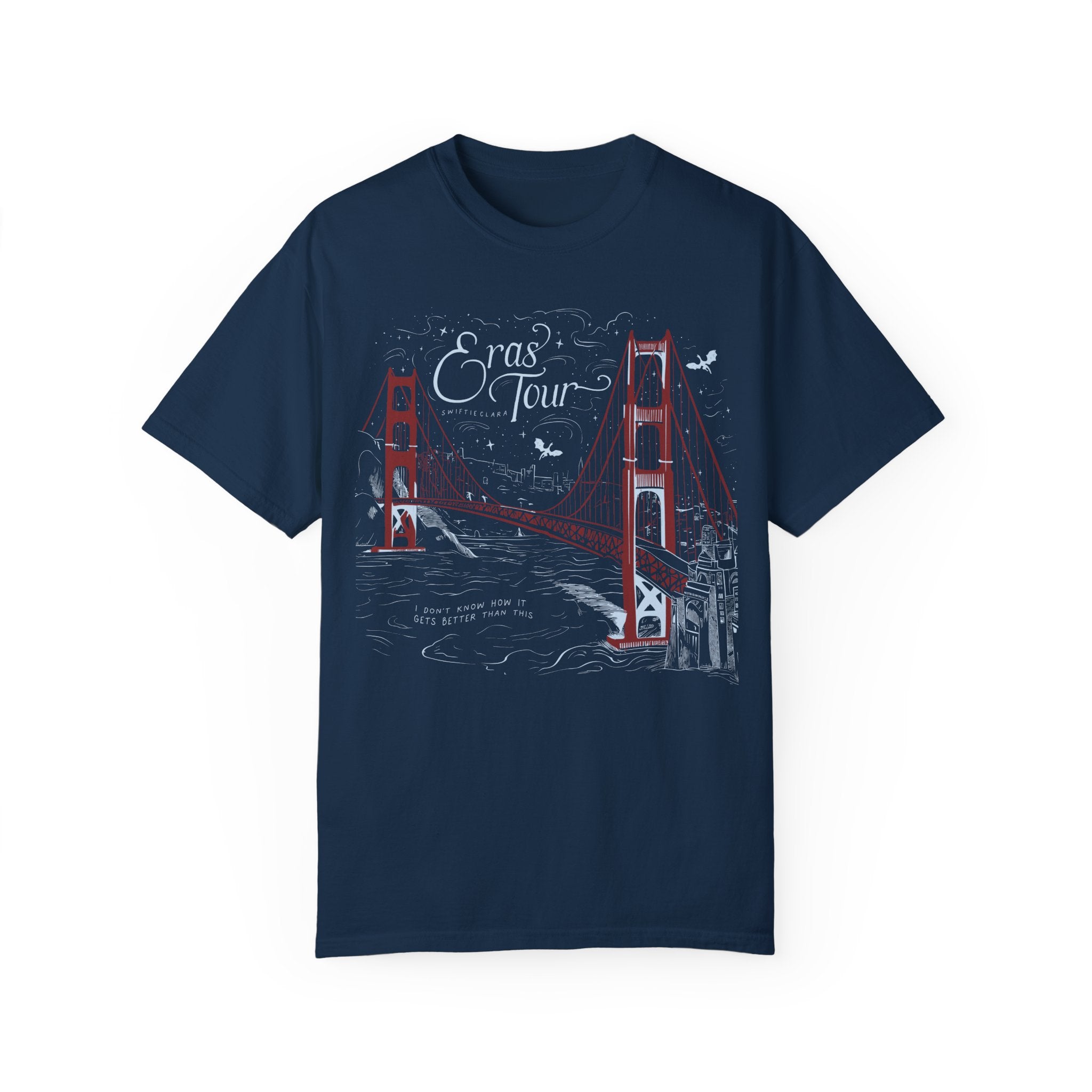 Santa Clara Eras Tour Night Two Golden Gate Bridge Tee