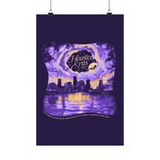 Purple Night Three Houston Eras Poster