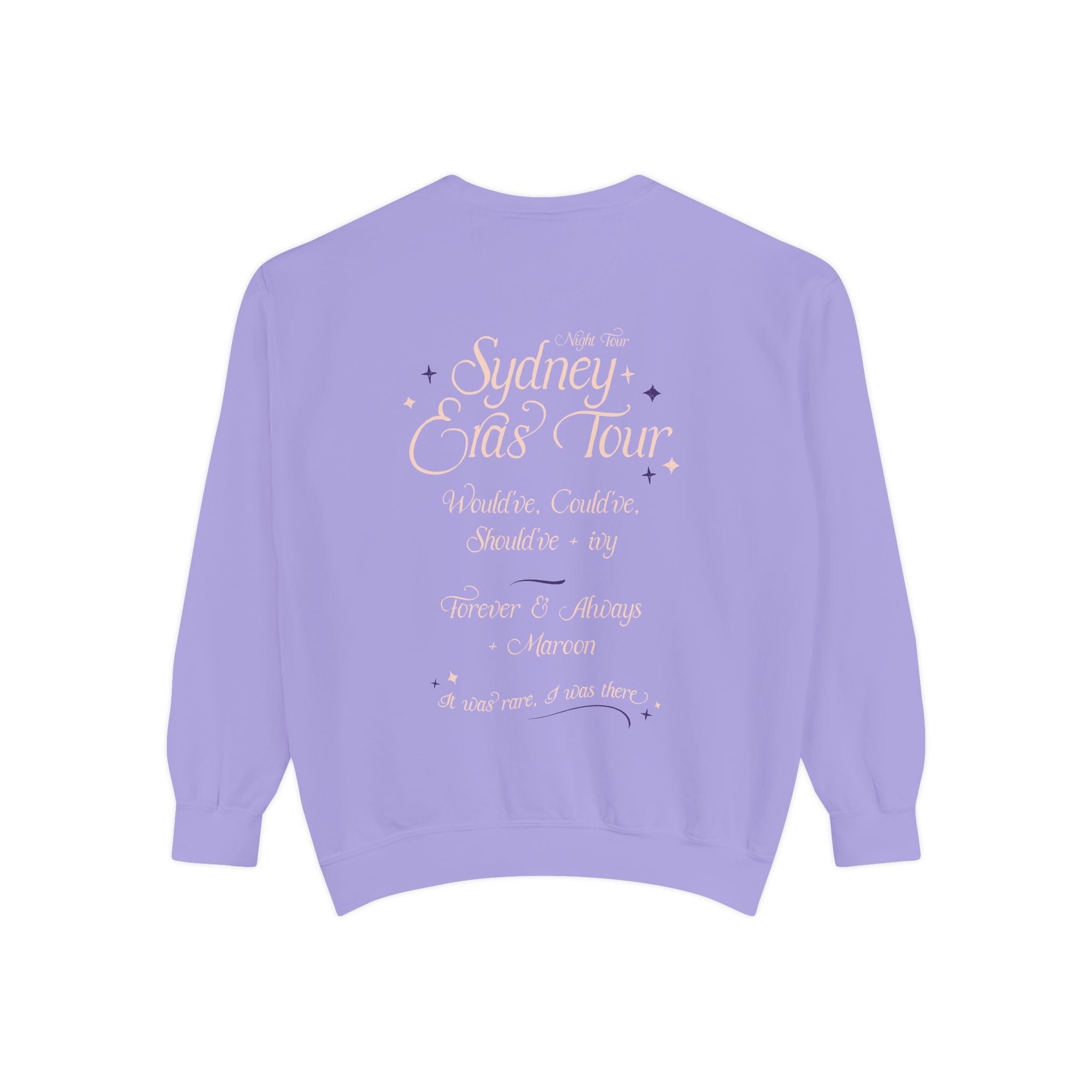 Night Four Sydney Eras Tour Crewneck