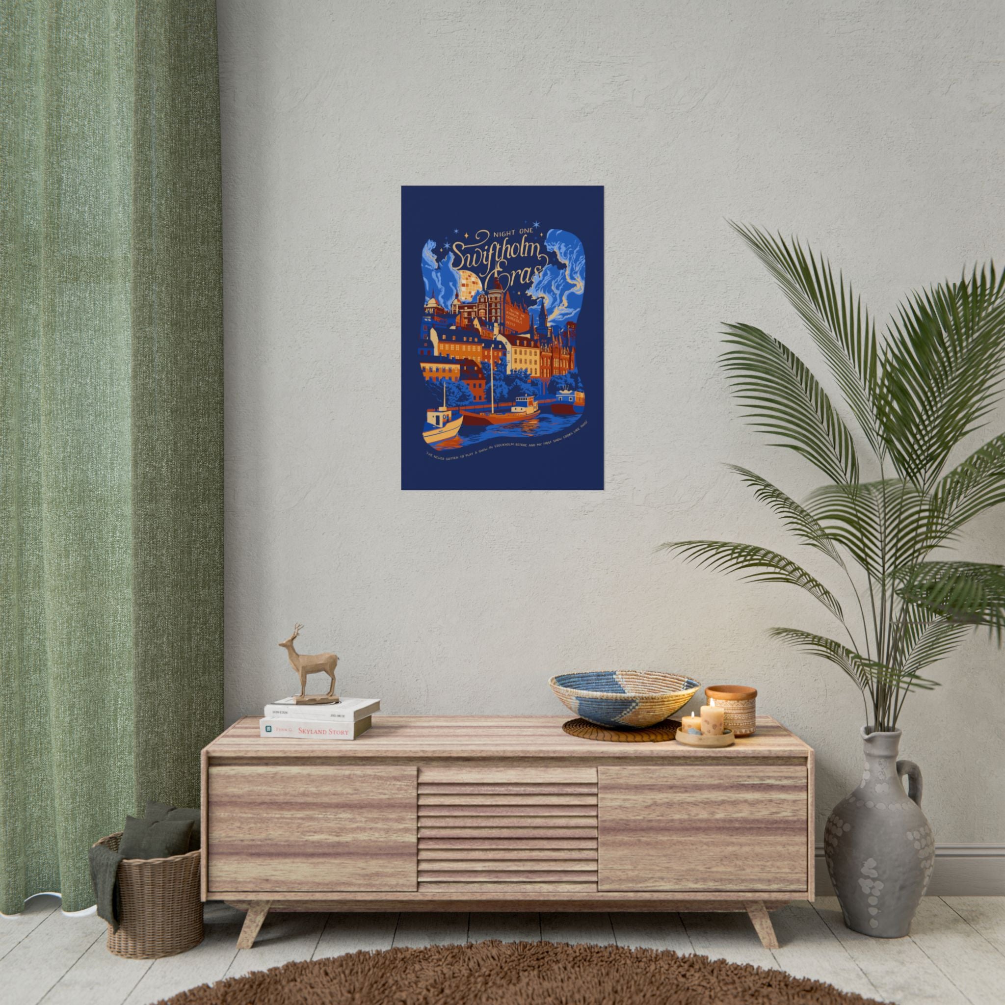 Blue Night One Swiftholm Eras Poster
