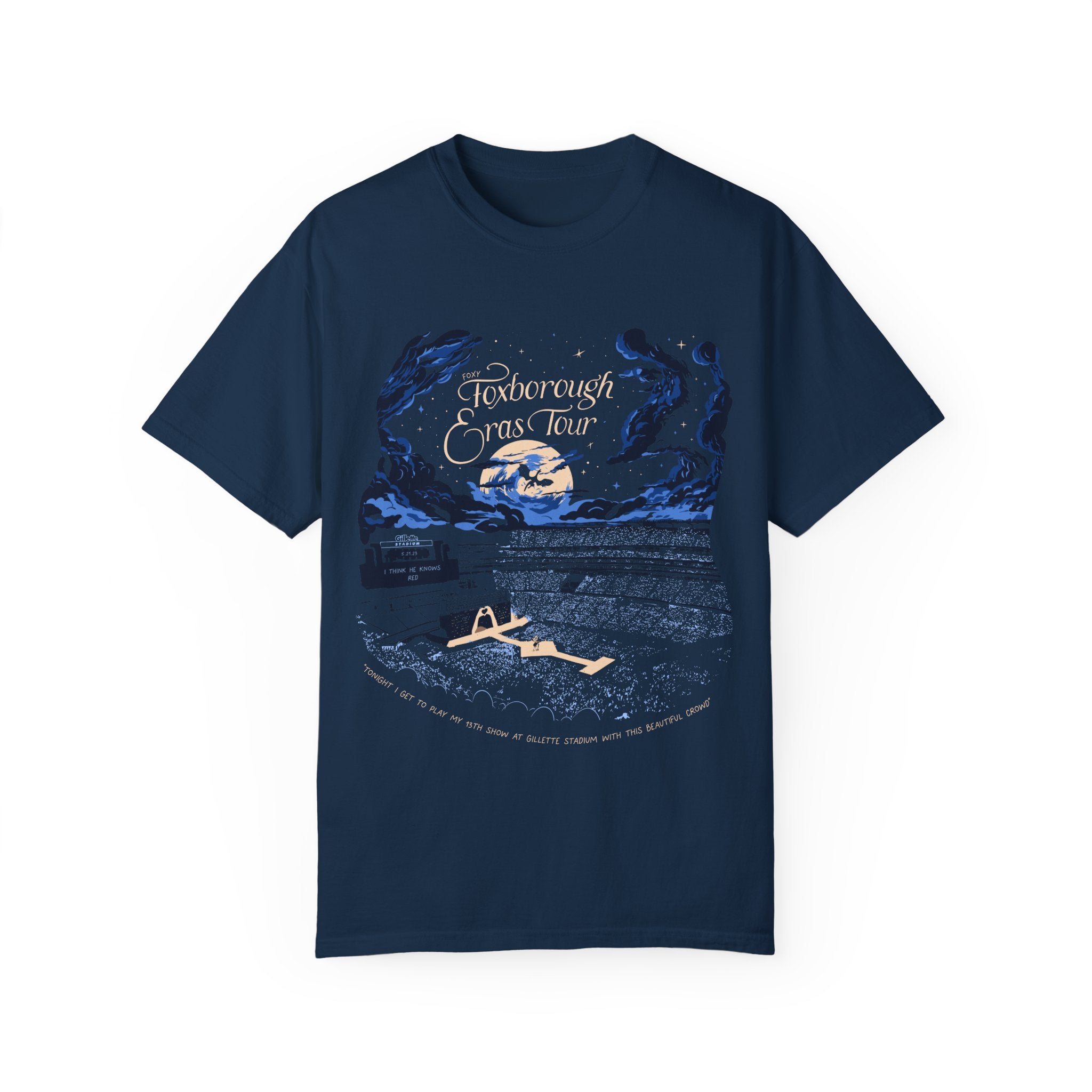 Night Three Foxborough Eras Tour Gillette Stadium Shirt