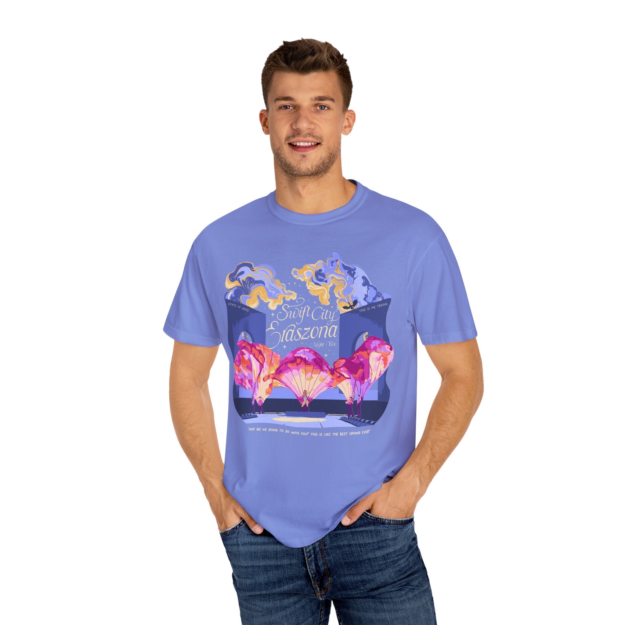 Night Two Glendale, Eraszona Eras Tee