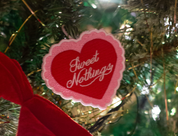 Embroidered Sweet Nothings Ornament